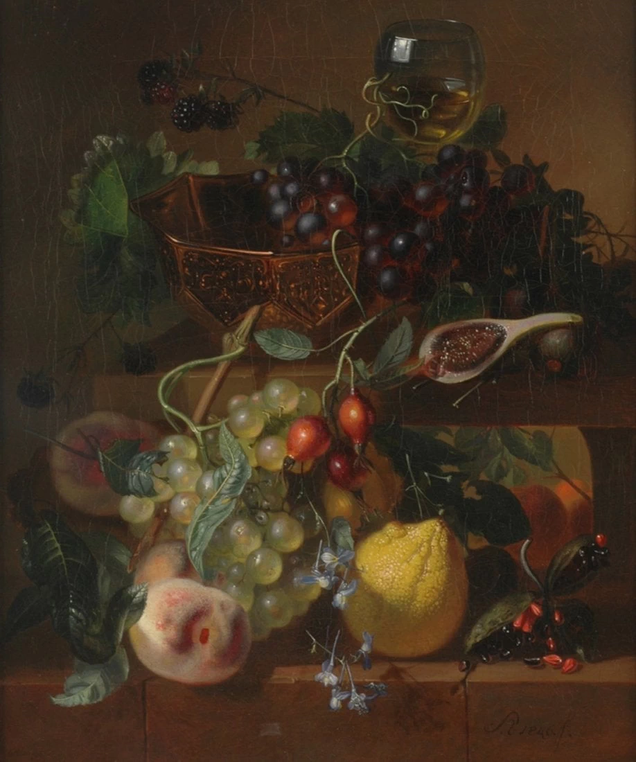 Natura morta con frutta 1846